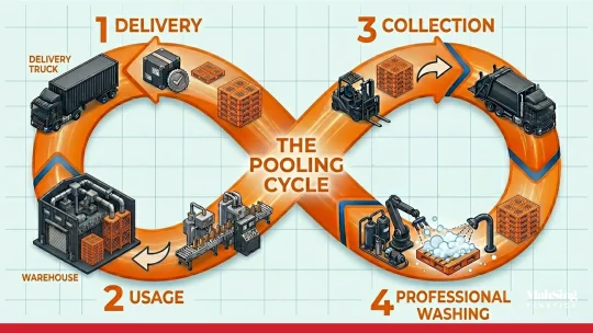 Blog Post 12 02 540x304 - Building Supply Chain Resilience: How Plastic Pallet Rental Safeguards B2B Operations