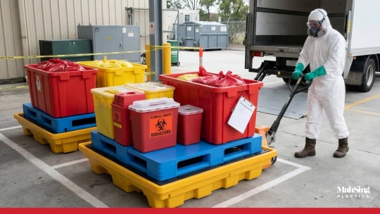 Blog Post 4 01 540x304 - Ensuring Strict Compliance: The Hygiene Advantage of Plastic Pallets in Food and Pharma Logistics