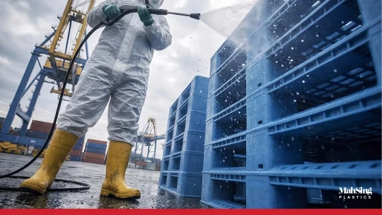 Blog Post 4 02 540x304 - Ensuring Strict Compliance: The Hygiene Advantage of Plastic Pallets in Food and Pharma Logistics