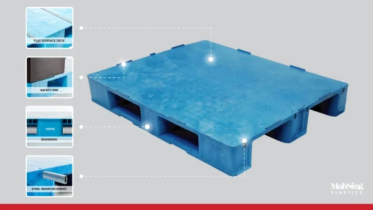 Blog Post 4 03 540x304 - Ensuring Strict Compliance: The Hygiene Advantage of Plastic Pallets in Food and Pharma Logistics